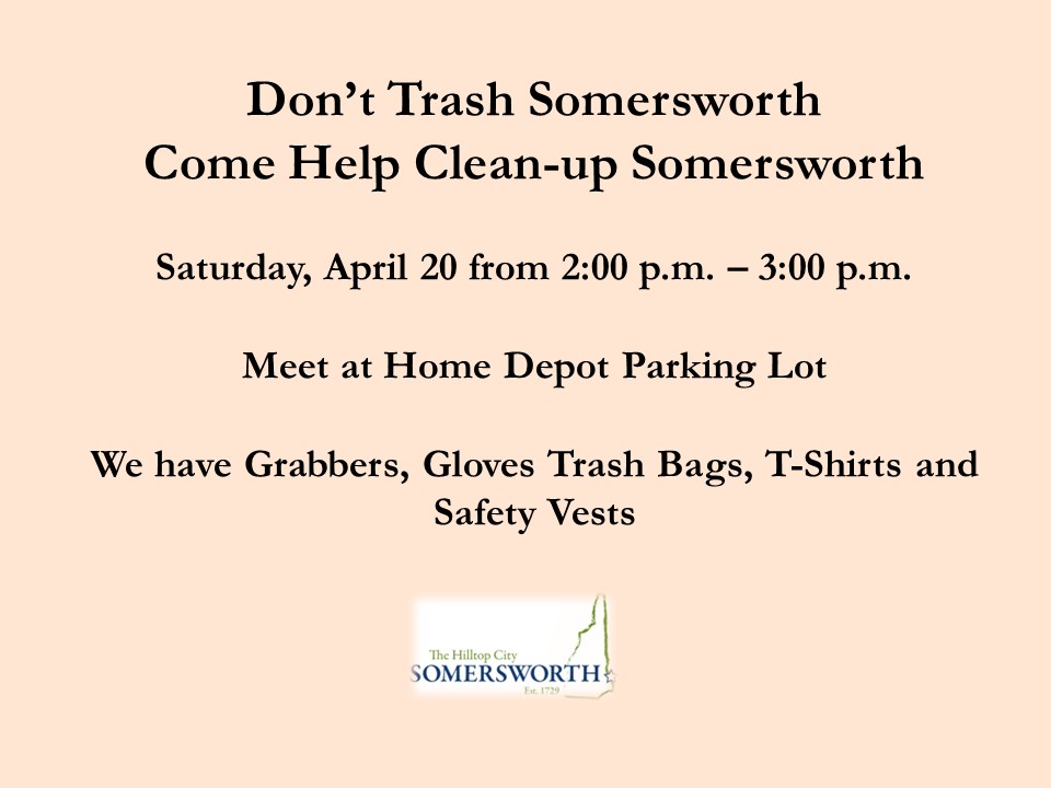 Clean-up Day Somersworth