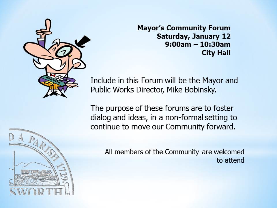 Mayor Forum