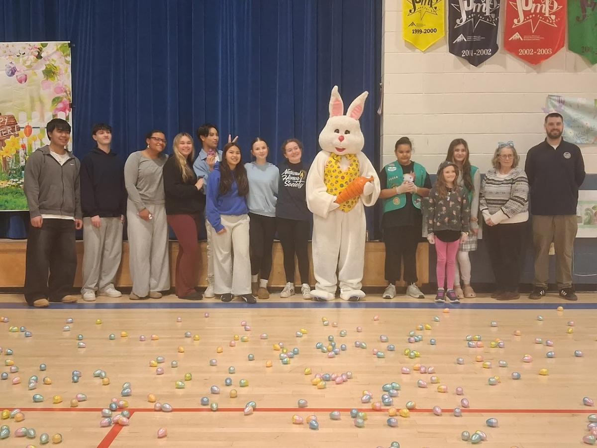 volunteers easter egg hunt 2026