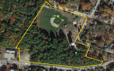 Noble Pines Park map